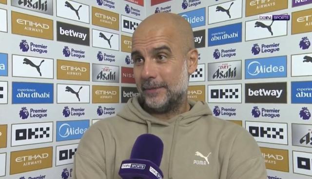 半岛体育-瓜帅：哈兰德上赛季有些挣扎 京多安归来我很开心